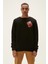 Here Crewneck Siyah Erkek Sweatshirt 22.02.12.016-C01 1