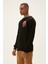 Here Crewneck Siyah Erkek Sweatshirt 22.02.12.016-C01 2