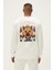 Bad Bear Geofox Crewneck Beyaz Erkek Sweatshirt 22.02.12.028-C04 4