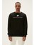 Erkek Siyah Sweatshirt You Know Crewneck 1