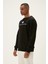 Erkek Siyah Sweatshirt You Know Crewneck 3