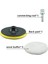 5/6pcs 3/4/5/6/7 Inç Parlatma Kiti Parlatma Pad Araba Ağda Sünger Disk Yün Tekerlek Oto Boya Bakım Parlatıcı Pedleri Araba Gadget (Yurt Dışından) 4