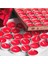 2500 Adet Kuru Gül 50 Adet Tealight Mum 365 Gün Söz Kartları 1 Adet Seni Seviyorum Yastık 2