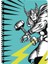 Marvel Seri2 20X28 80 Yp. Çizgili Karton Kapak Spiralli Defter 4