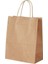 Kraft Kağıt Çanta 18X24X9 cm (25'li Paket) Büküm Saplı 1