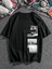 The Past Oversize Unisex Tshirt Siyah 3