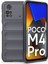 Xiaomi Poco M4 Pro 5g Miami Serisi Darbeye Dayanıklı Silikon Kılıf - Koyu Gri 1