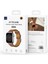 Apple Watch Uyumlu 40MM Wiwu Attleage Watchband Hakiki Deri Kordon 4