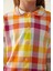 Çok Renkli Girls Plaid Pijama Takımı 3