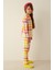 Çok Renkli Girls Plaid Pijama Takımı 4