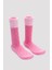 Pembe Kız Çocuk Puantiyeli Soket Çorap 3