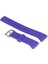 Gear Fit 2 R360-R365 Pro Için Adaptörlü Silikon Kordon Mor 1