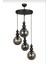 Vedalight Venüs siyah 4 lü Model - Oturma Odası - Salon - Yatak Odası Modern Avize 4
