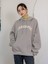 Kadın Cheerful Baskılı Oversize Kapüşonlu Sweatshirt 3