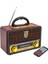 Usb/sd/fm/bluetooth Destekli Nostaljik Radyo 1