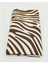 90X50 cm Duck Astarlık Kumaş Kahve Zebra Desen No:05 1