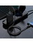 C1-01 Pd 30W 3A Type-C To Lightning Apple iPhone Örgülü Hızlı Şarj ve Data Kablosu Siyah 4