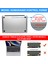Apple MacBook Pro 13 Inç M1 Çip A2338 Uyumlu Alt Üst Parlak Kılıf + Siyah Klavye Kılıfı + Film 2