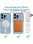 Iphone 14 Pro Max Uyumlu Kılıf Kamera Çıkıntılı Şeffaf Clear Magsafe Halkalı Magnetik Airdrop Airbag Manyetik Kapak Wirelles Şarj 4