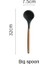 Silikon Ahşap Tapı Spatula Isıya Dayanıklı Çorba Kaşığı (Yurt Dışından) 1