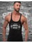 Squat Repeat Fitness Gym Tank Top Sporcu Atleti Siyah 1