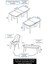 Concept Yay Serisi, 80X132 Açılabilir Masa Takımı,siyah Mermer Desen Masa 4 Sandalye 1 Bench 5