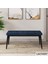 Concept Yay Serisi, 80X132 Açılabilir Masa Takımı,siyah Mermer Desen Masa 4 Sandalye 1 Bench 3