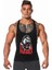 Hard Gym Fitness Tank Top Sporcu Atleti Siyah 2