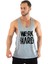 Work Hard Gorilla Gym Fitness Tank Top Sporcu Atleti Gri 1