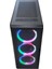 Power Boost VK-G2080C USB 3.0 ATX Acrylic Single Ring Rainbow Fan Siyah Kasa (PSU Yok) (JBST-VKG2080C) 3