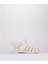 S10288 Clasıca Çocuk Sandalet Krem 1