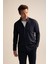 Modern Fit Dokulu Uzun Kollu Gömlek R4352AZ22AU 1