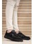 Siyah Siyah Erkek Sneaker 0012453 2