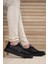 Siyah Siyah Erkek Sneaker 0012453 4