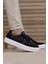Siyah Beyaz Erkek Sneaker 0012453 2