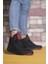 Siyah Kırmızı Erkek Sneaker Bot 00122262 1