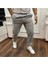 Unisex Koyu Gri Kelepçe Paça Koyu Gri Eşofman 1