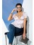 5'li İçeride&Dışarıda Fırfırlı Gri Pijama Takım S27242 3