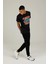 2W M-Ct107 Basıc Jogger 2Pr Siyah Erkek Eşofman 101176554 5