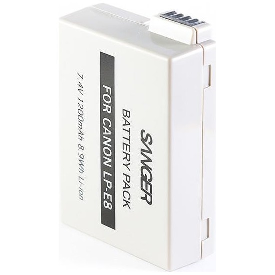 Vhbw Batteria Compatibile Canon LP-E8 Per EOS Kiss X5, X6i, Rebel T2i, T3i (900mAh, 7.2V, Li-Ion) – Ricambio Di Alta Qualità - 2