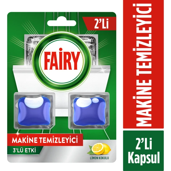 Fairy Bulaşık Makinesi Temizleyici Kolay Temizlik Tablet