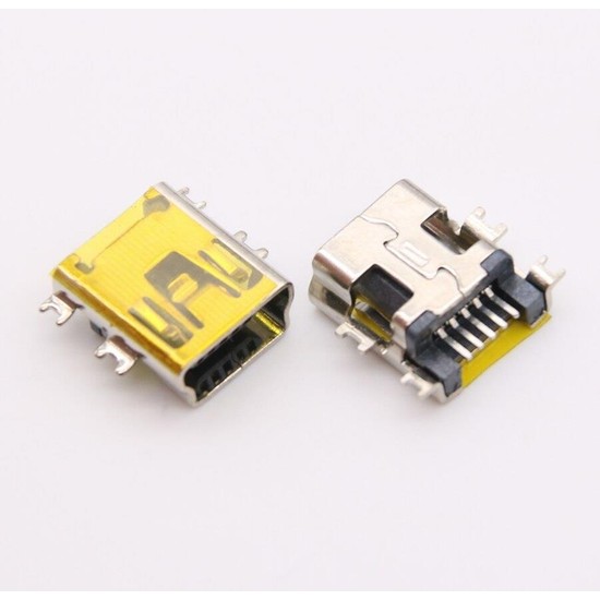 Cdm Mini Usb Type B Dişi 5 Pin Smd Pcb Soket Fiyatı 3393