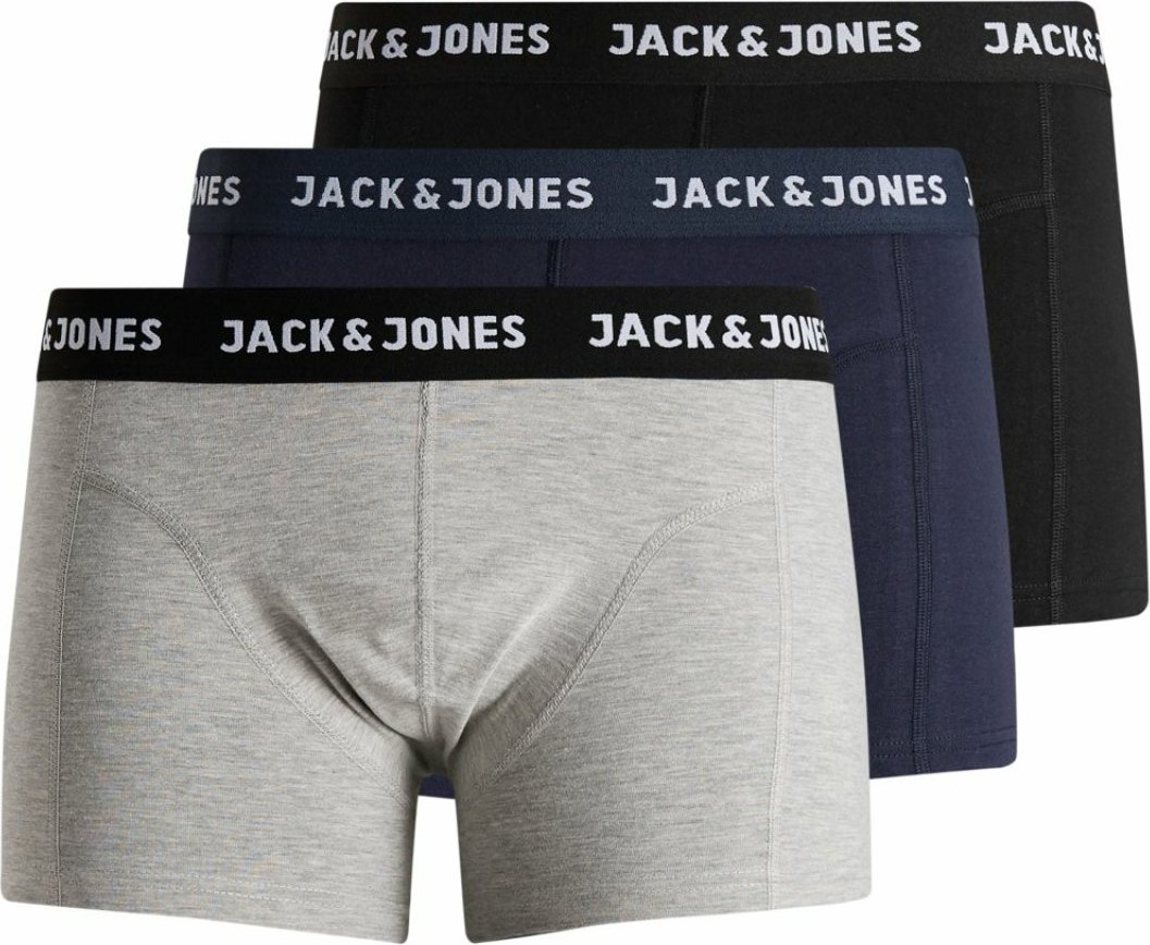 Jack & Jones JACK&JAONES Jacanthony Erkek 3 Lü Paket Boxer