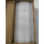 Plasis Personel Yaka Kartı Plastik Koruyucu Kartlık Kılıf Kabı Yatay 50 Li Paket