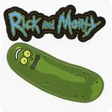 Attach Rick And Morty Tasarım Sticker Set