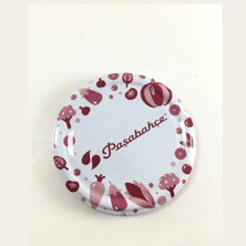Paşabahçe Konserve Kavanoz Kapağı Kırmızı Desenli 82 mm 40 Adet