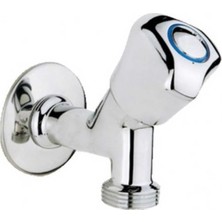 Aral Su Alfa Kapak Pirinç Çamaşır Musluğu