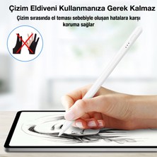 Vendas Apple Pencil 2 Kapasitif Stylus El Korumalı Yedek Uçlu (Aktif Versiyon) iPad Tablet Dokunma