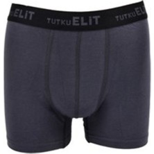 Tutku Elit ELT1252 Elit Modal Elastan Spor Boxer 3 Adet Bordo