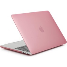 AktarMobile MacBook Pro 13 M1 2021 Kılıf Koruyucu Kapak 13.3" A2338 Uyumlu Mat Tasarım Hava Kanallı